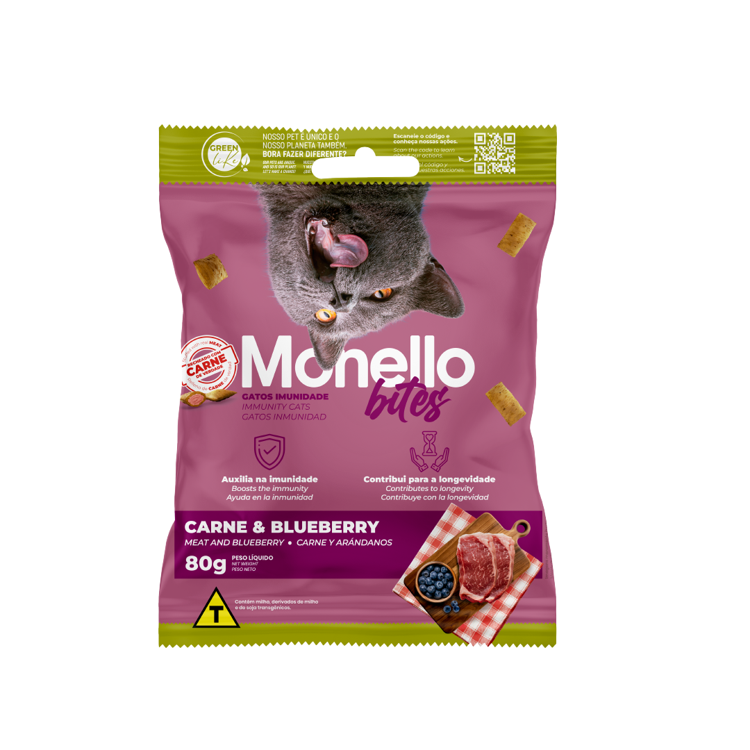 MONELLO - BITES POUR CHAT 80GR