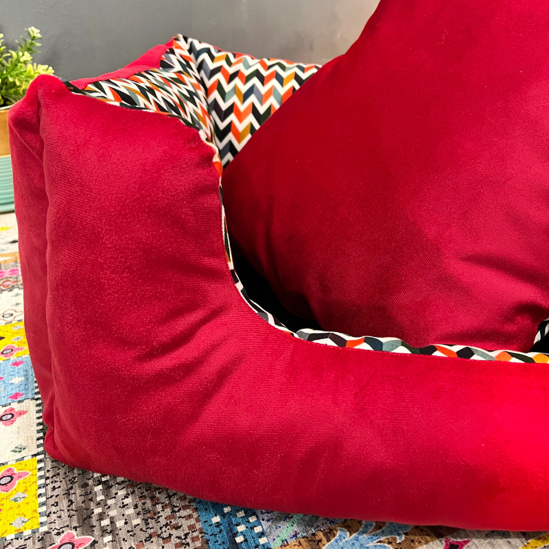 Panier Double Face Pour Animaux De Compagnie, Chiot ,Chat..