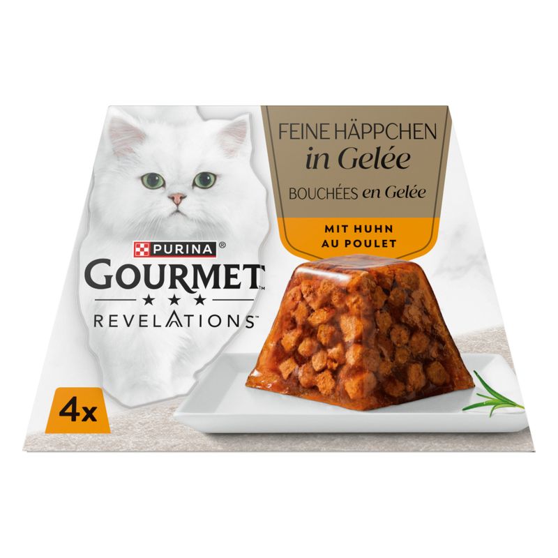 GOURMET REVELATIONS CHUNKS POULET  IRRESISTIBLE  4 x 57 g