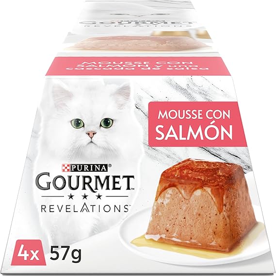 GOURMET REVELATIONS MOUSSE  AVEC SAUCE IRRESISTIBLE 4 PCS