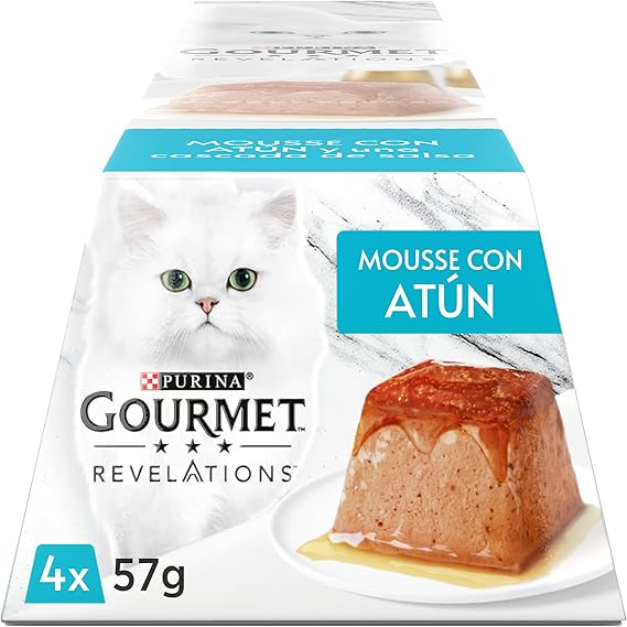 GOURMET REVELATIONS MOUSSE  AVEC SAUCE IRRESISTIBLE 4 PCS