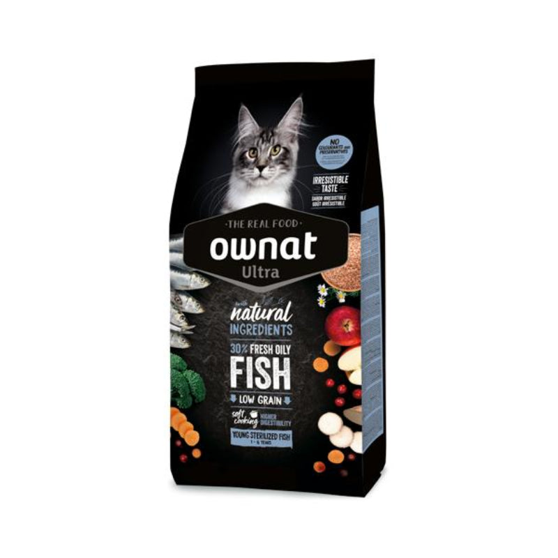 OWNAT ULTRA - YOUNG STERILISE AU POISSON 1.5KG