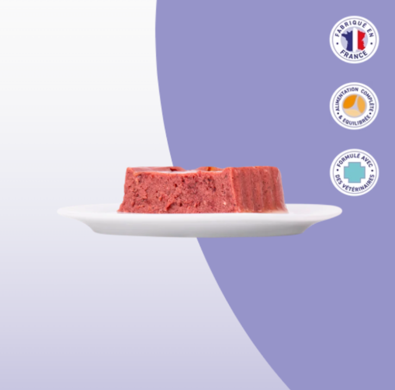 BARQUETTE PLAISIR  POUR CHATON - POULET 100 GR