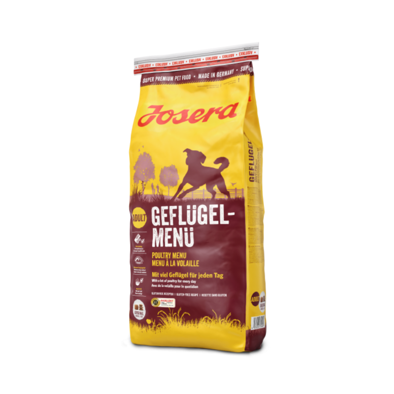 JOSERA - MENU A LA VOLAILLE POUR ADULTE CHIEN 12.5KG