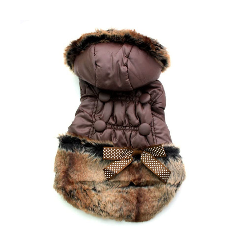 MANTEAU D’HIVER CHAUD POUR CHIEN TAILLE S