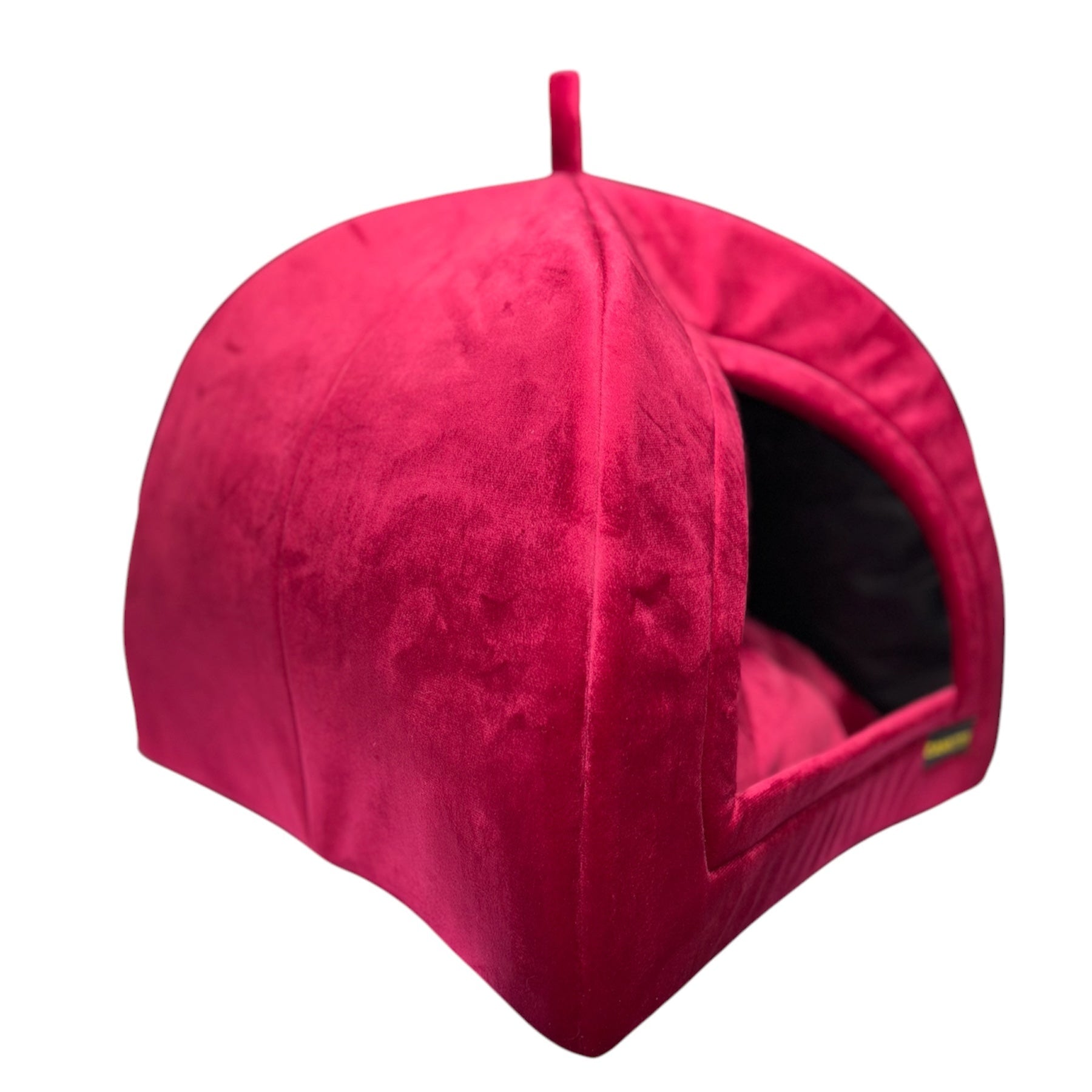 COUCHAGE PYRAMIDE POUR MINI CHIEN & CHAT EN ROUGE