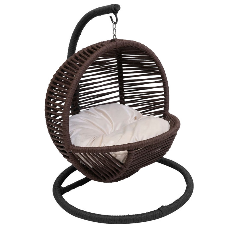BALANÇOIRE POUR CHAT ET PETIT CHIEN MARRON