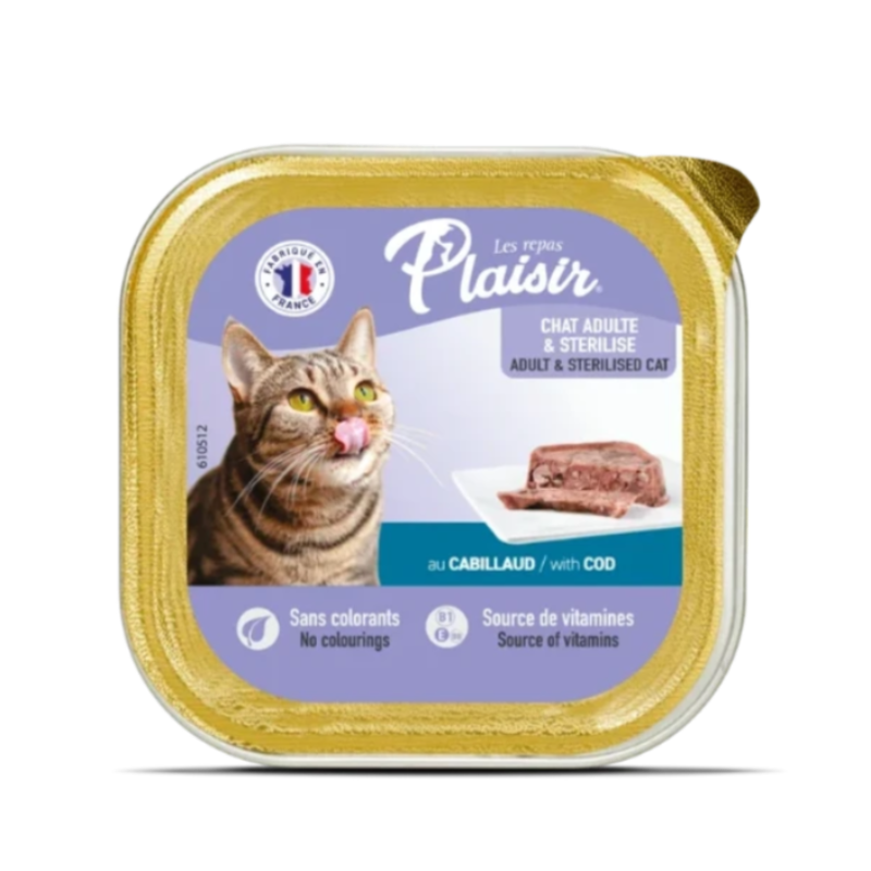 BARQUETTE PLAISIR - CABILLAUD 100 G