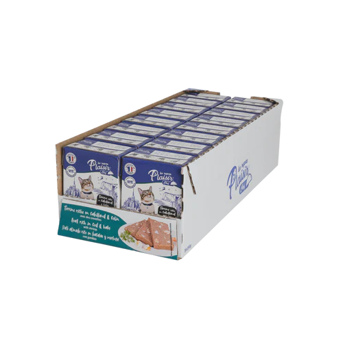 PLAISIR CHEF CHAT - TERRINE DE CABILLAUD 190GR