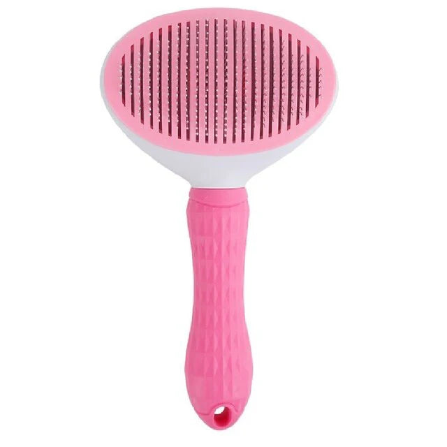 BROSSE CHAT ET CHIEN AUTONETTOYANTE POIL LONG