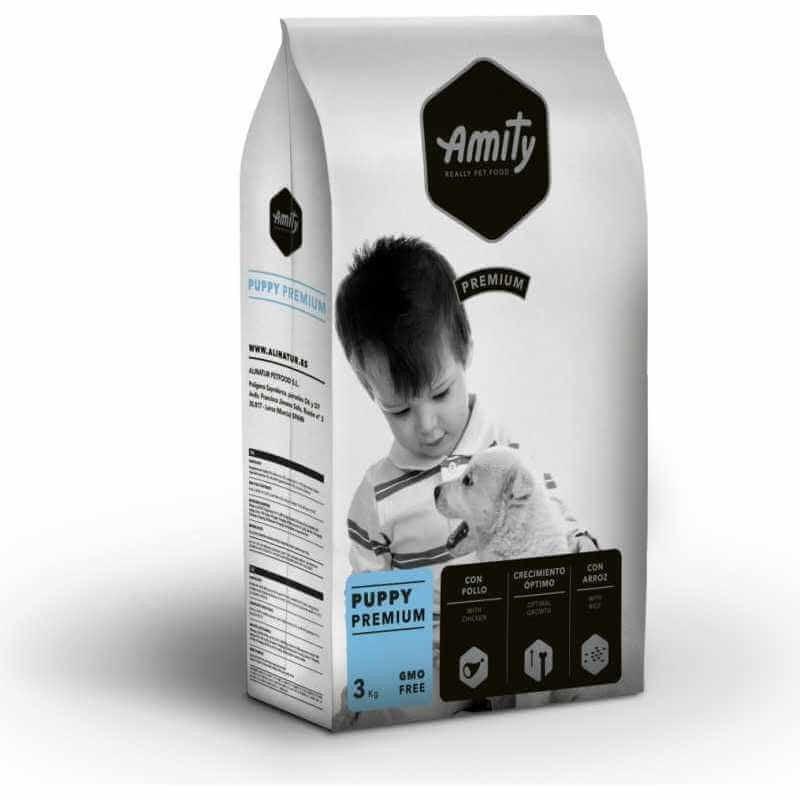 AMITY PREMIUM CROQUETTE PUPPY AU POULET & RIZ
