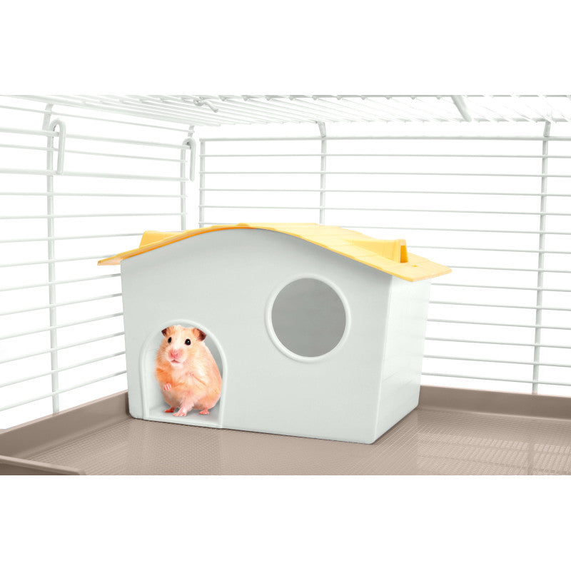 CAGE RONGEURS 7 Blanc et Taupe