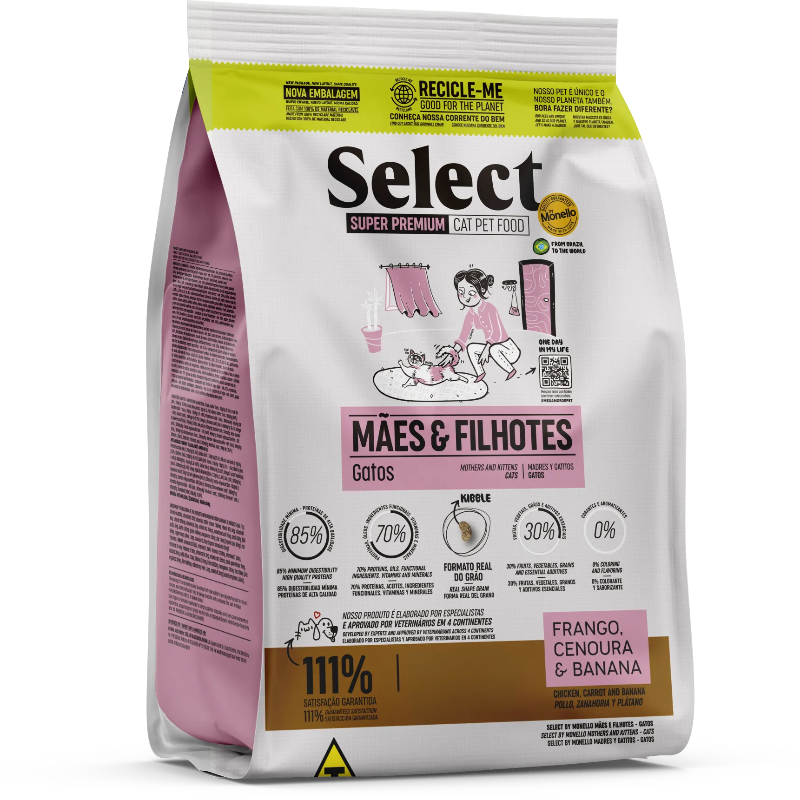 SELECT - CROQUETTE MOTHERS & KITTENS AU POULET 1.5KG
