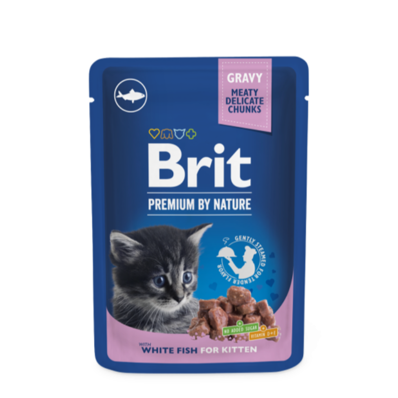 BRIT - POCHON POUR CHATON 100G