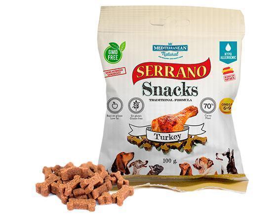 SERRANO SNACK POUR CHIEN AGNEAU 100g